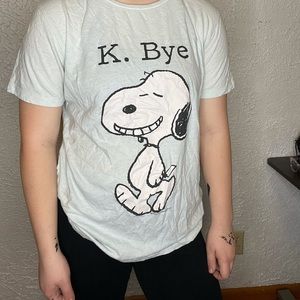 Snoopy K Bye T-shirt